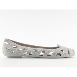 Balerini Meliski ajurat gri KM127 L.GRAY Balerini Meliski ajurat gri KM127 L.GRAY