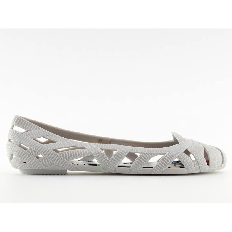 Balerini Meliski ajurat gri KM127 L.GRAY Balerini Meliski ajurat gri KM127 L.GRAY