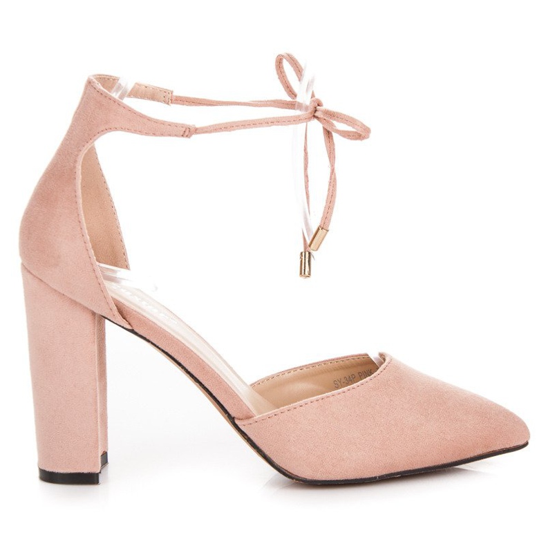 Seastar Sandale roz cu legare Seastar Sandale roz cu legare