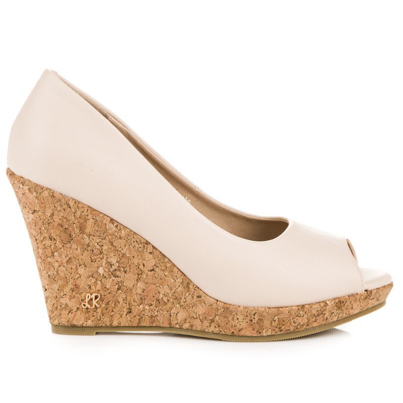 Pompe cu pană deschisă VICES maro Pompe cu pană deschisă VICES maro