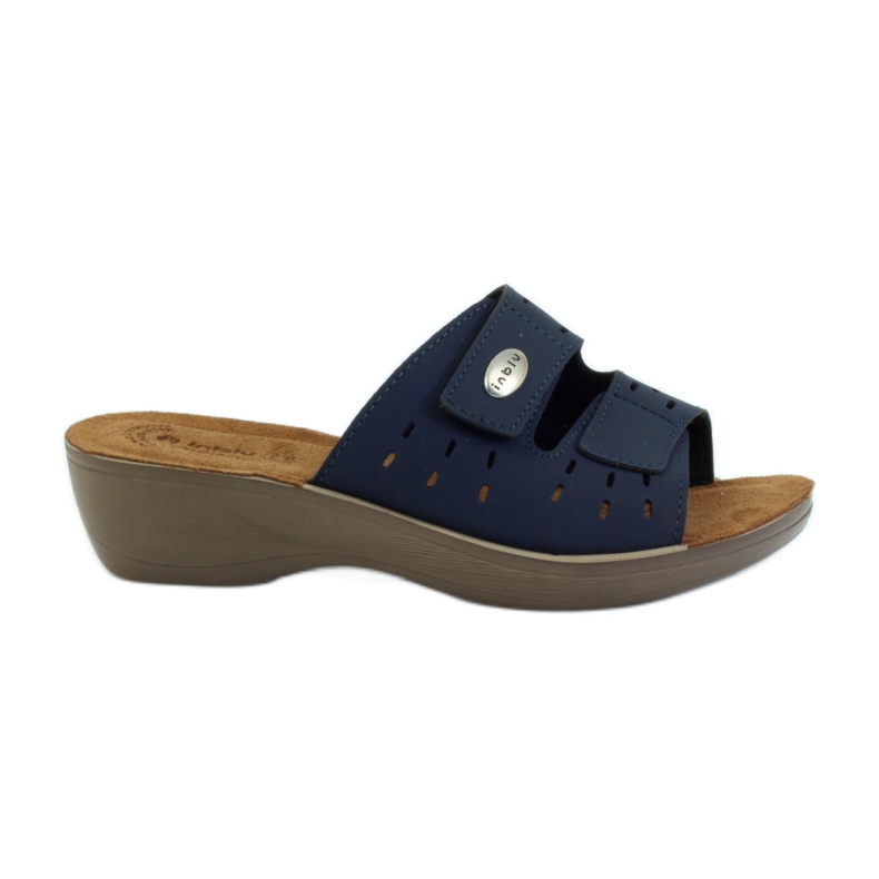 Pană cu velcro Inblu PL029 albastru marin