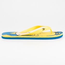 Ax Boxing Flip-flops confortabile galben albastru
