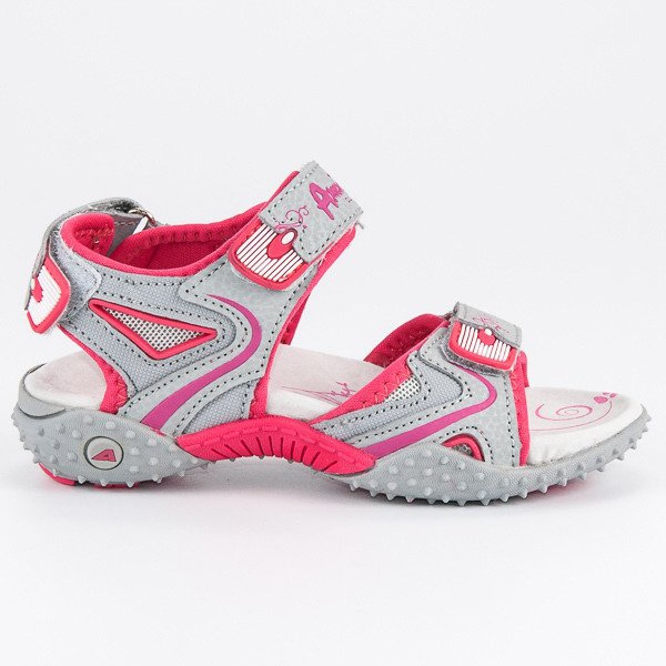 American Club Fetele sandale americane gri