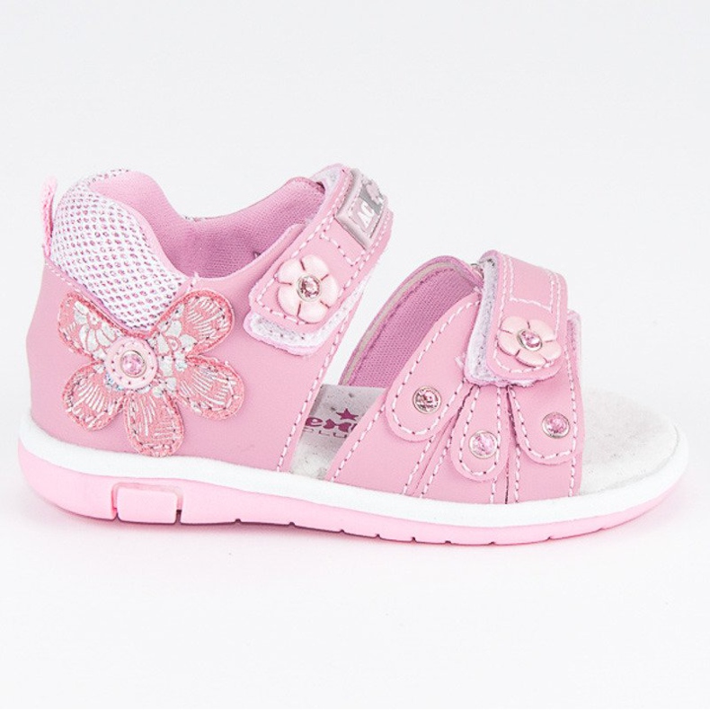 American Club Fetele sandale americane roz