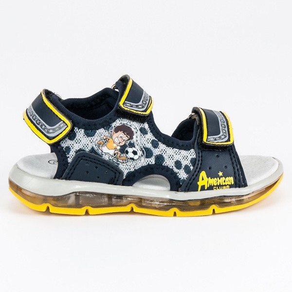 American Club Sandale pentru băieți americani albastru