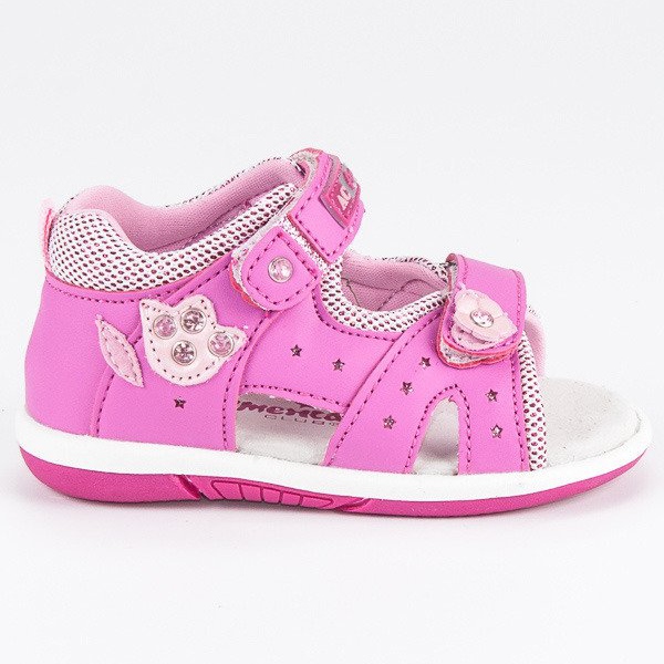 American Club Sandale pentru fete americane roz