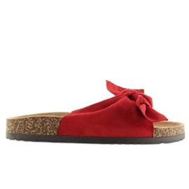 Papuci pe plută 218-07 roșu II-GAT roşu