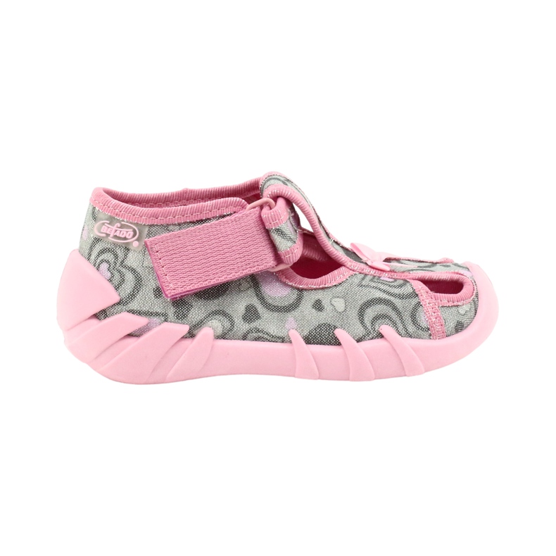 Pantofi copii Befado 190P084 gri roz
