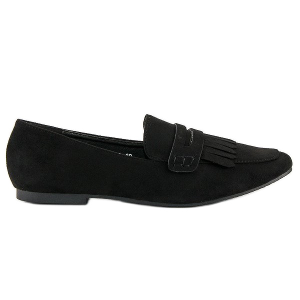 Mocasini negri negru