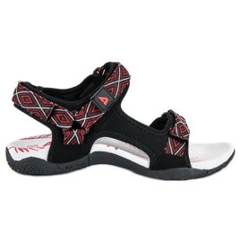 American Club Sandale confortabile pentru femei negru