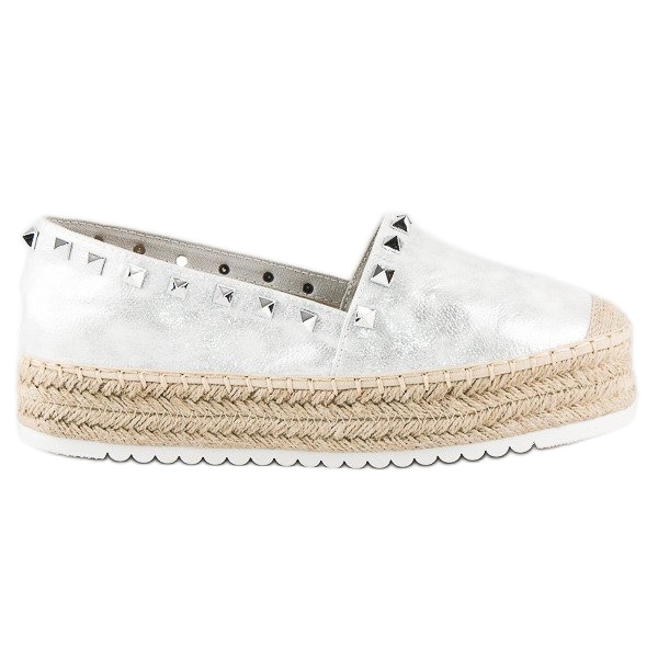 Forever Folie Espadrile pe platformă gri