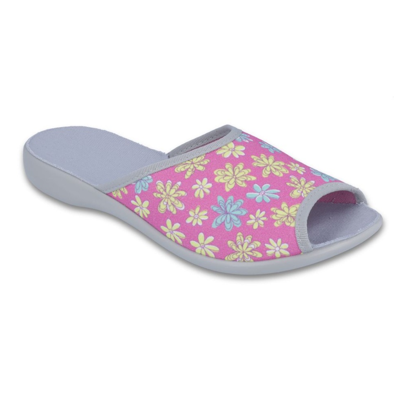 Pantofi dama Befado pu c 254D091 albastru galben roz