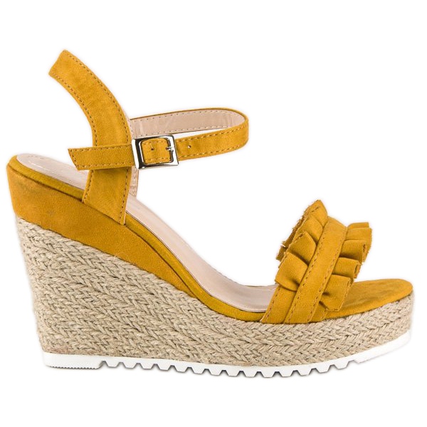 Bello Star Sandale espadrile galbene Bello Star Sandale espadrile galbene