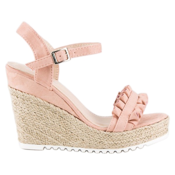 Bello Star Sandale espadrile roz