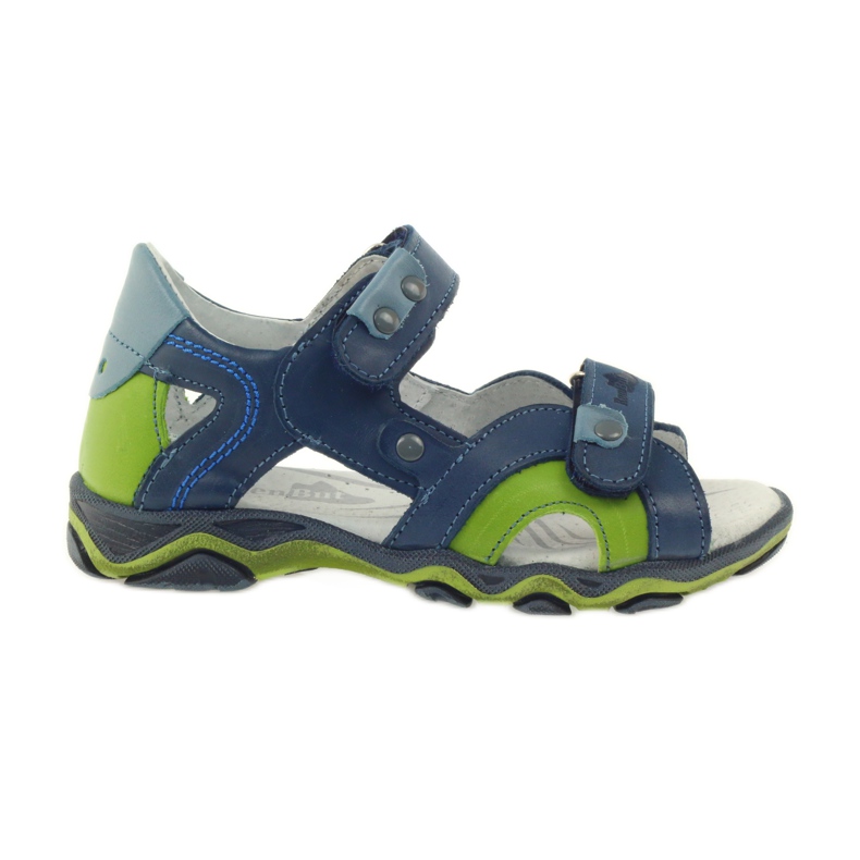 Ren But Sandale pe Velcro Ren Dar 3277 denim albastru verde