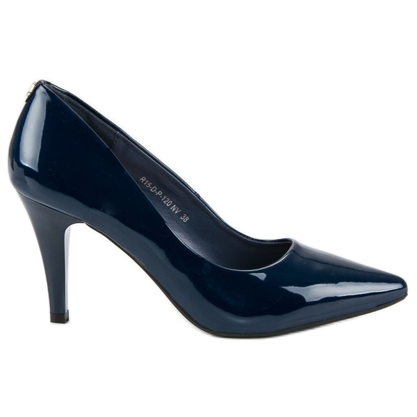 Tocuri vinceza lăcuite bleumarin albastru