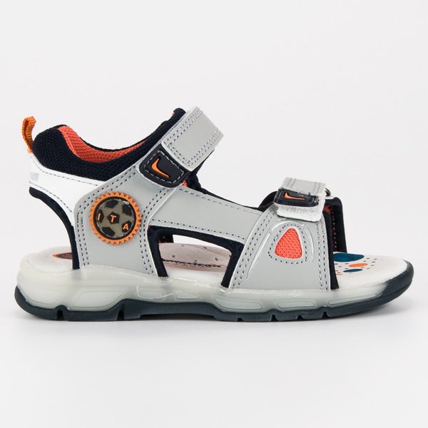 American Club Sandale pentru un băiat gri