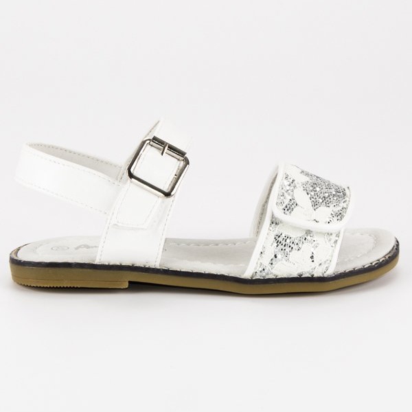 American Club Sandale albe americane