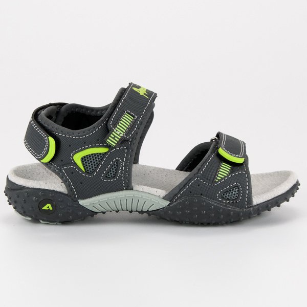 American Club Sandale american Velvet gri