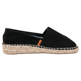 McKey Espadrile negre confortabile negru McKey Espadrile negre confortabile negru