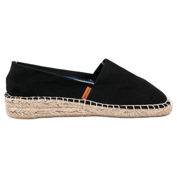 McKey Espadrile negre confortabile negru McKey Espadrile negre confortabile negru