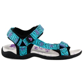 American Club Sandale Textile Cu Velcro American albastru American Club Sandale Textile Cu Velcro American albastru