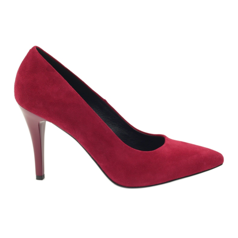 Pompele Badura 2593 roșu vișiniu