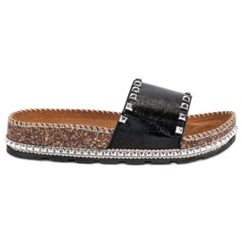 Seastar Papuci de femei eleganti negru