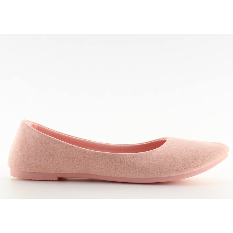 Balerini de damă roz moale JX51 Pink
