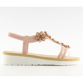 Sandale de dama comode roz 981 roz