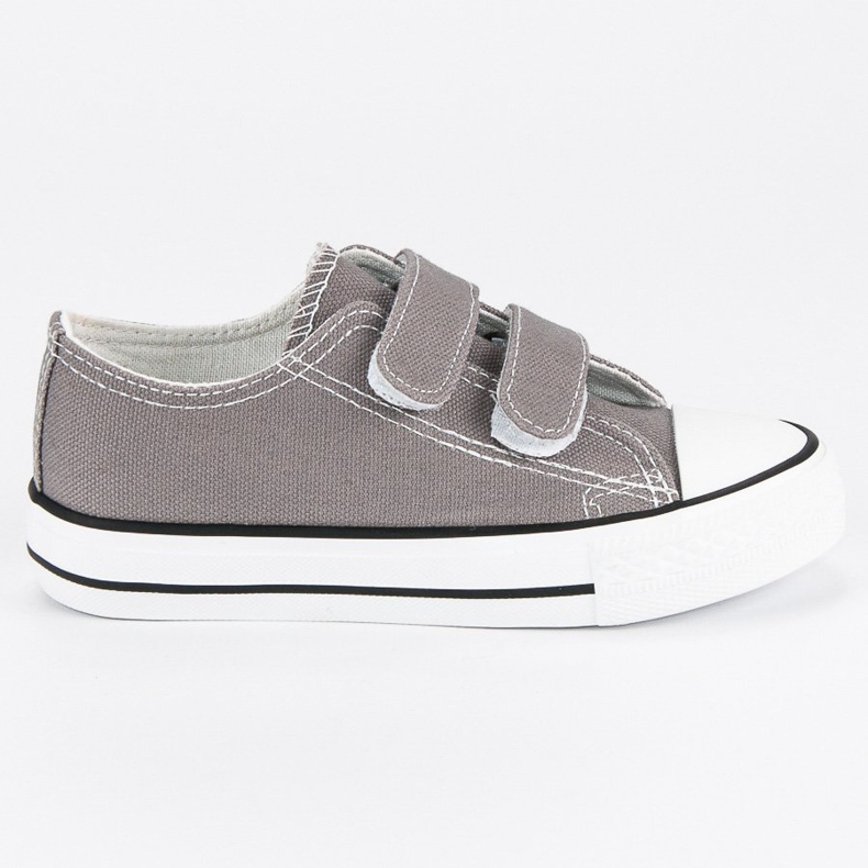 Adidasi pentru copii din Velcro gri