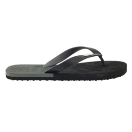 Șlapi Black Big Star 174422 negru gri Șlapi Black Big Star 174422 negru gri