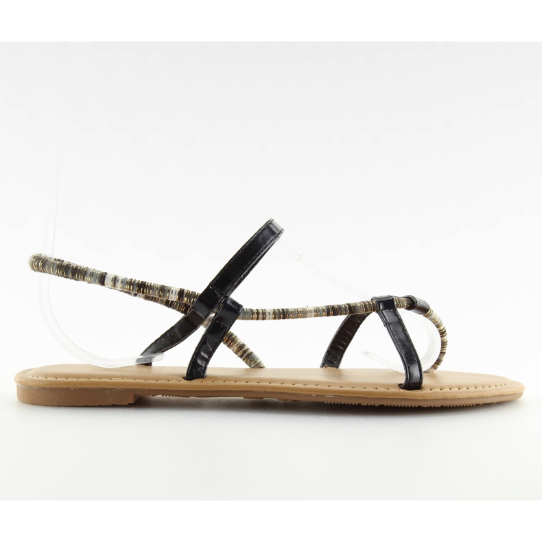 Sandale negre 5130 negre negru