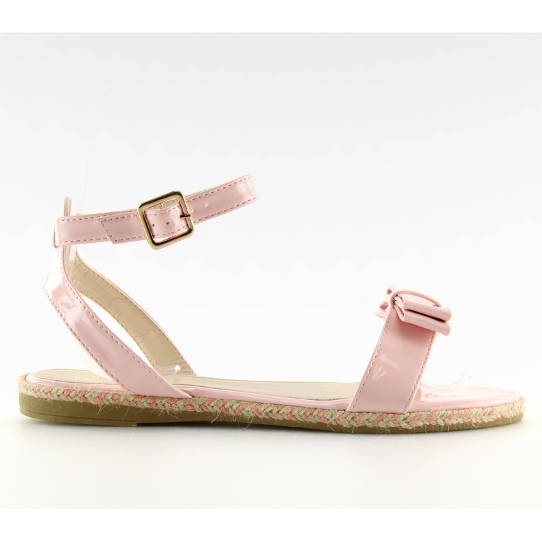 Sandale roz pastel 6128 roz Sandale roz pastel 6128 roz