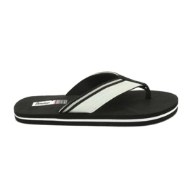 American Club Flip-flops de spumă pentru femei americane negru albastru