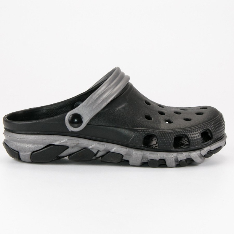 Hasby Papuci de barbati negri negru