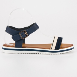Top Shoes Sandale de damă marinar albastru