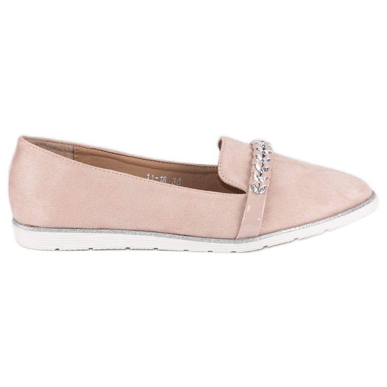 Super Me Lordii din piele intoarsa bej