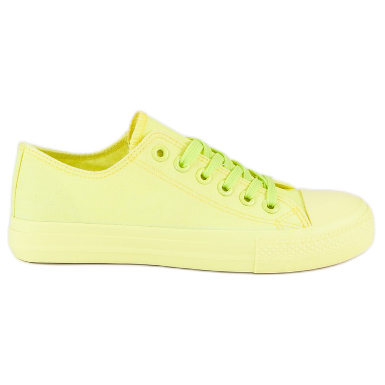 SHELOVET Adidași Galbeni Pe Legătură