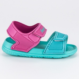 American Club Velcro sandale americane verde