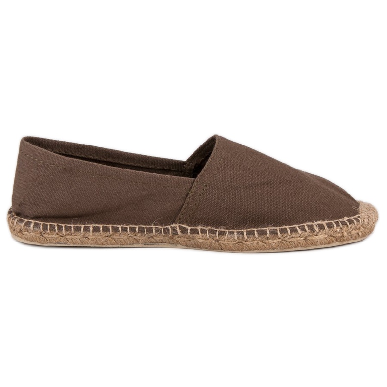 Espadrile maro multicolor