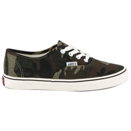 Andy Z adidasi Camo maro verde Andy Z adidasi Camo maro verde