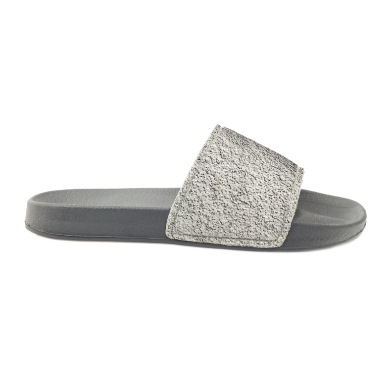 Papuci cu profil sclipici Big Star gri Papuci cu profil sclipici Big Star gri