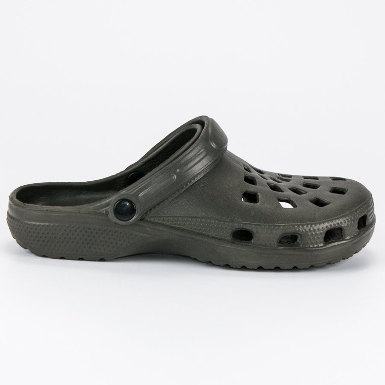 Papuci pentru bărbați de culoare verde închis