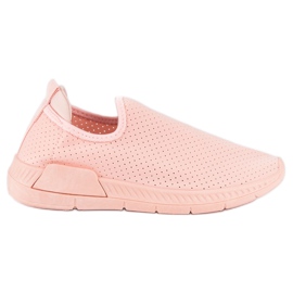 Pantofi sport ajurati roz Pantofi sport ajurati roz