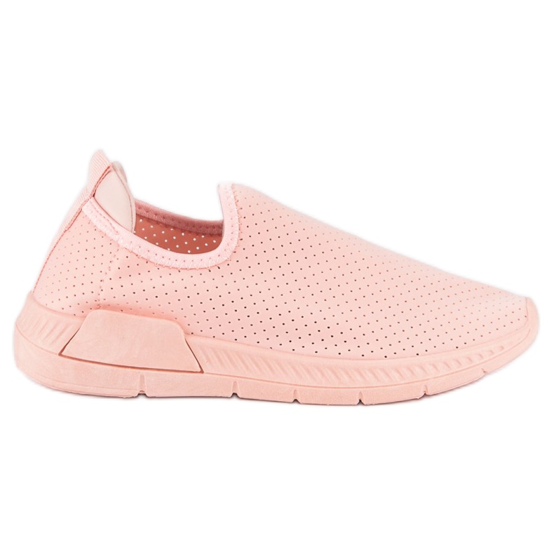 Pantofi sport ajurati roz