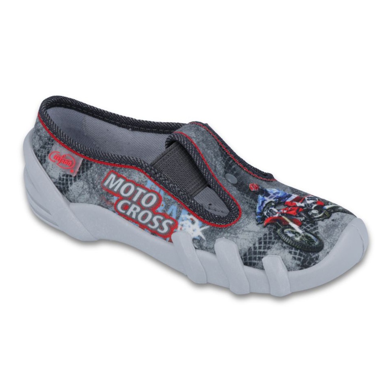 Pantofi copii Befado 290X166 gri roșu