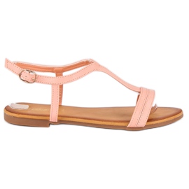 Bella Star Sandale confortabile de dama roz Bella Star Sandale confortabile de dama roz