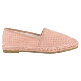 Bestelle Espadrile roz ajurate Bestelle Espadrile roz ajurate