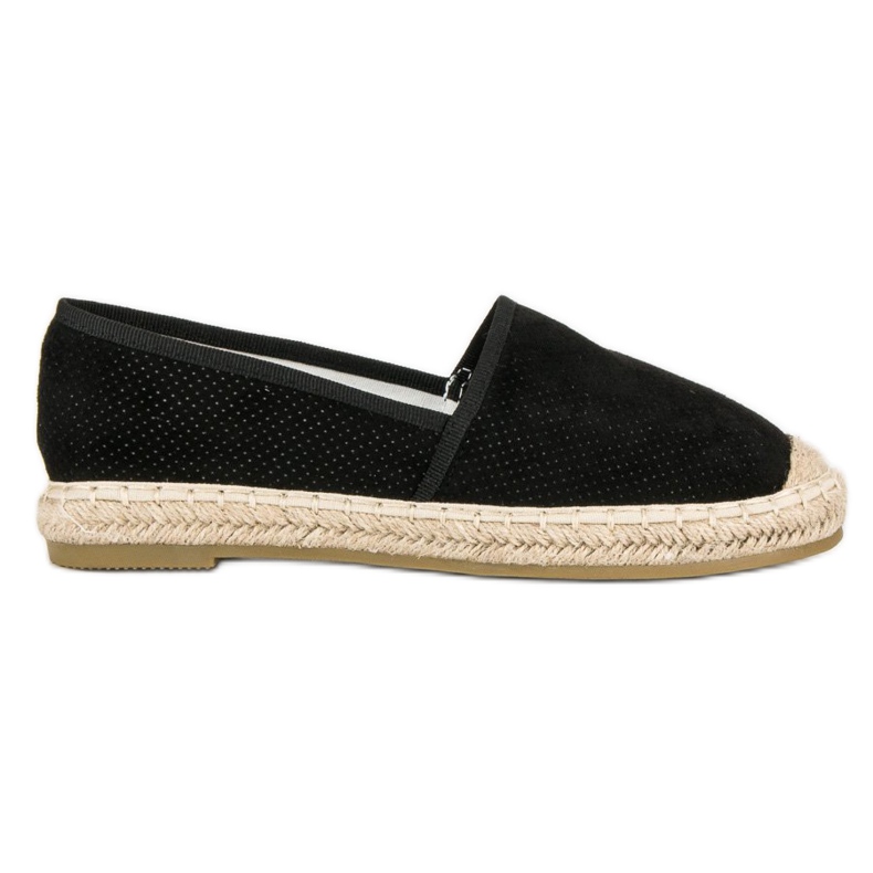 Bestelle Espadrile negre ajurate negru Bestelle Espadrile negre ajurate negru